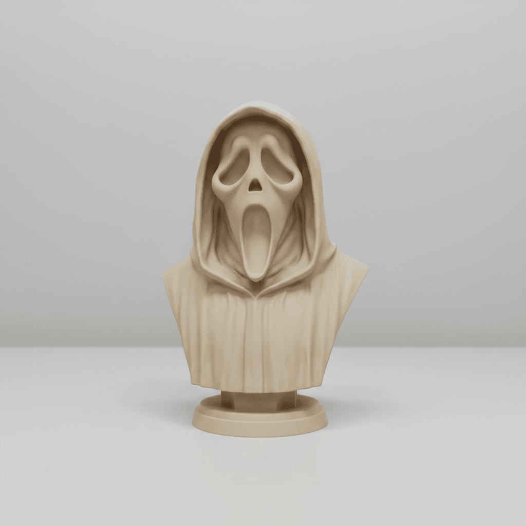 Scream Ghost Face Bust